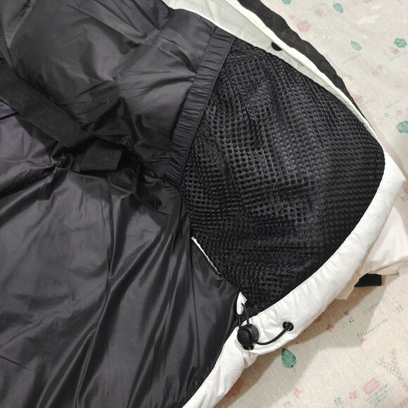 Canada Goose White Hooded Down Jacket - Picture 2 of 14